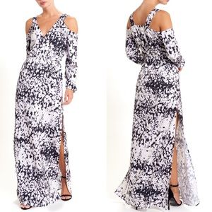 Cold Shoulder Maxi Dress